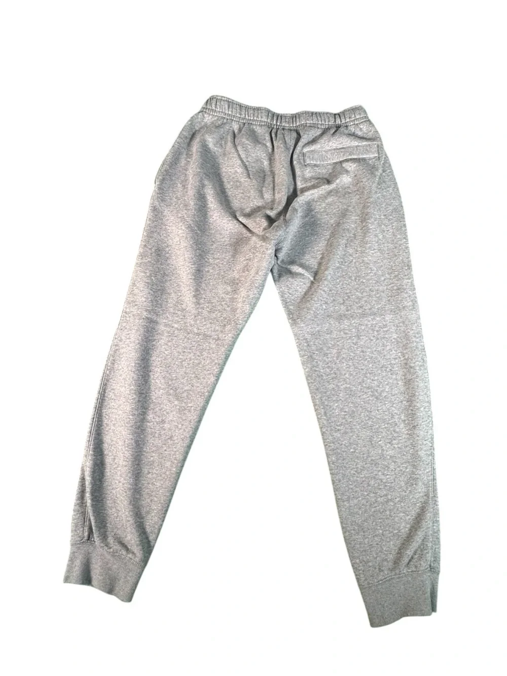 Nike Sweatpants Mens Small Gray Fleece Joggers Swoosh Lounge Athletic